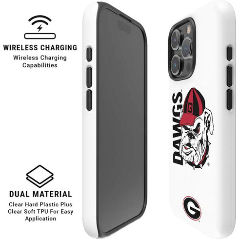 University of Georgia Dawgs iPhone 16 Pro Magsafe Impact Case